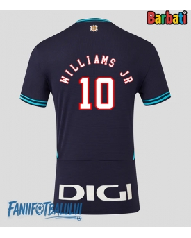 Athletic Bilbao Nico Williams #10 Tricou Fotbal Replică 2025-26 Barbati Deplasare